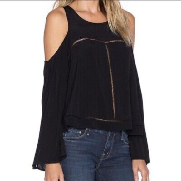 LOVERS + FRIENDS | Cold Shoulder Blouse - Picture 1 of 14